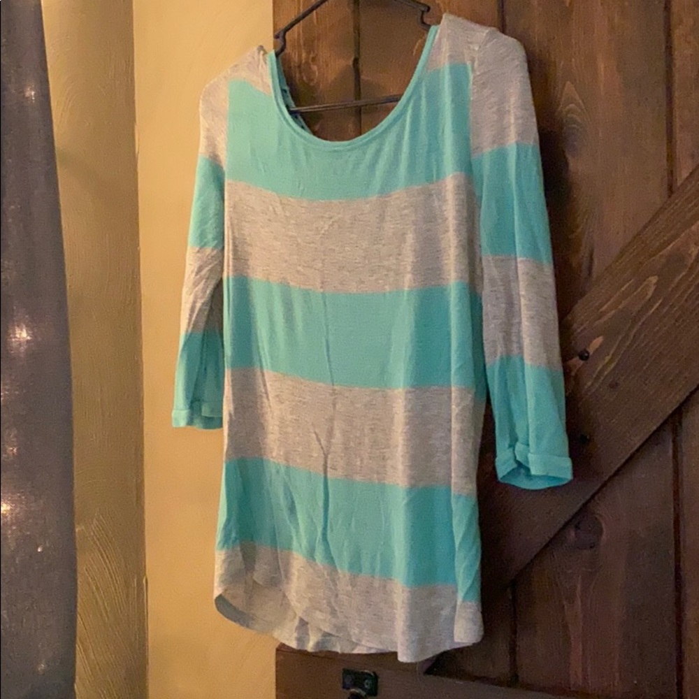 Flowy striped blouse